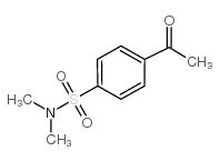 4-acetyl-N,N-dimethylbenzenesulfonamide Structure