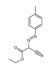 ethyl 2-cyano-2-[(4-methylphenyl)diazenyl]acetate Structure