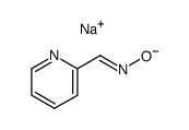 2-Pyridin-carbaldehydoxim-natriumsalz Structure