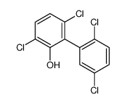 3,6-dichloro-2-(2,5-dichlorophenyl)phenol Structure