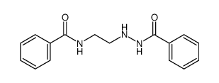 N1-(2-Benzoylamino-ethyl)-N2-benzoyl-hydrazin结构式