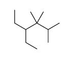 4-ethyl-2,3,3-trimethylhexane结构式