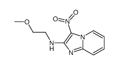 N-(2-methoxyethyl)-3-nitroimidazo[1,2-a]pyridin-2-amine Structure