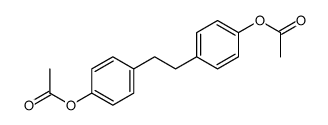 4,4'-(1,2-Ethanediyl)bis(phenol)diacetate结构式
