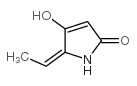 2H-Pyrrol-2-one,5-ethylidene-1,5-dihydro-4-hydroxy-(9CI)结构式