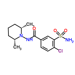 Clopamide structure