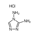 4H-1,2,4-TRiazole-3,4-diamine hydrochloride Structure