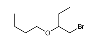 1-(BROMOMETHYL)PROPYL BUTYL ETHER结构式