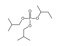 butan-2-yl bis(2-methylpropyl) phosphate结构式