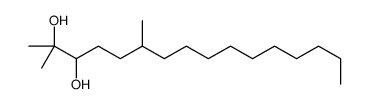 2,6-dimethylhexadecane-2,3-diol Structure