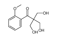 3-hydroxy-2,2-bis(hydroxymethyl)-1-(2-methoxyphenyl)propan-1-one Structure