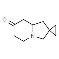 Spiro[cyclopropane-1,2(3H)-indolizin]-7(1H)-one, tetrahydro- (9CI) Structure