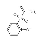 Pyridine,2-[(1-methylethenyl)sulfonyl]-,1-oxide(9CI) Structure