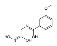 2-methoxyhippurohydroxamic acid structure