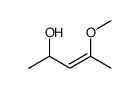 4-methoxypent-3-en-2-ol Structure