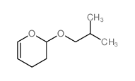 2H-Pyran,3,4-dihydro-2-(2-methylpropoxy)-结构式