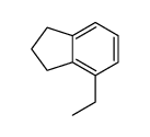 4-ethyl-2,3-dihydro-1H-indene结构式