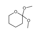 2,2-dimethoxyoxane Structure