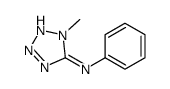 1-methyl-N-phenyltetrazol-5-amine Structure