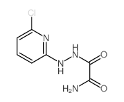 2-[2-(6-chloropyridin-2-yl)hydrazinyl]-2-oxo-acetamide Structure