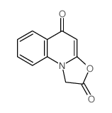 5H-[1,3]Oxazolo[3,2-a]quinoline-2,5(1H)-dione Structure