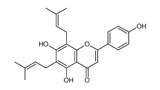 6,8-di-C-prenylapigenin结构式