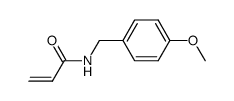 2-PROPENAMIDE, N-[(4-METHOXYPHENYL)METHYL]- structure