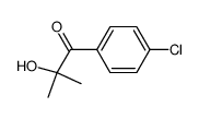 1-(4-chlorophenyl)-2-hydroxy-2-methylpropan-1-one Structure