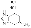 (+/-)-5-AMINO-4,5,6,7-TETRAHYDROBENZOIMIDAZOLE DIHYDROCHLORIDE structure