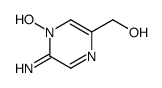 Pyrazinemethanol, 5-amino-, 4-oxide (9CI)结构式