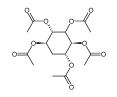 (1R,2S,4S,5R)-cyclohexane-1,2,3,4,5-pentayl pentaacetate Structure