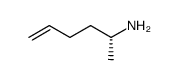 (2R)-hex-5-en-2-amine Structure