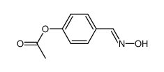 4-O-acetylbenzaldehyde oxime结构式