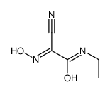 2-cyano-N-ethyl-2-hydroxyiminoacetamide Structure