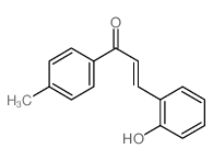 2-Propen-1-one,3-(2-hydroxyphenyl)-1-(4-methylphenyl)-结构式