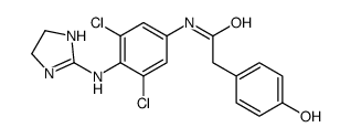 hydroxyphenacetyl aminoclonidine Structure