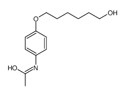 N-[4-(6-hydroxyhexoxy)phenyl]acetamide Structure
