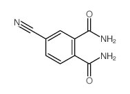 4-cyanobenzene-1,2-dicarboxamide结构式