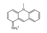 1-AMINO-10-METHYLACRIDINE structure