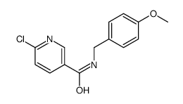 6-Chloro-N-(4-methoxy-benzyl)-nicotinamide picture