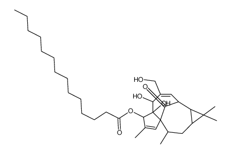 3-O-tetradecanoylingenol Structure