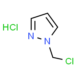1-氯甲基-1H-1,2,4-三唑盐酸盐结构式