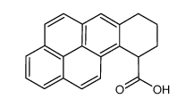 7,8,9,10-tetrahydrobenzo[a]pyrene-10-carboxylic acid Structure