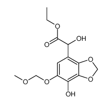 ethyl 2-hydroxy-2-(7-hydroxy-6-(methoxymethoxy)benzo[d][1,3]dioxol-4-yl)acetate picture