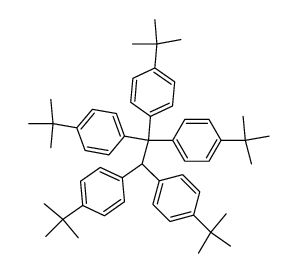 pentakis(4-tert-butylphenyl)ethane Structure