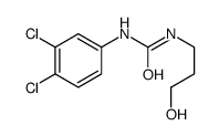 1-(3,4-dichlorophenyl)-3-(3-hydroxypropyl)urea结构式