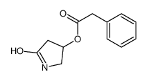 (5-oxopyrrolidin-3-yl) 2-phenylacetate结构式