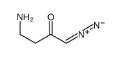 4-amino-1-diazoniobut-1-en-2-olate结构式