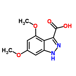 4,6-Dimethoxy-1H-indazole-3-carboxylic acid picture
