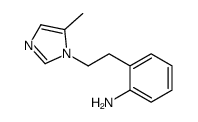 Benzenamine, 2-[2-(5-methyl-1H-imidazol-1-yl)ethyl]- (9CI) picture